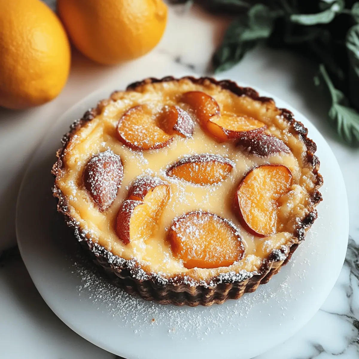 Fresh Peach Cake
