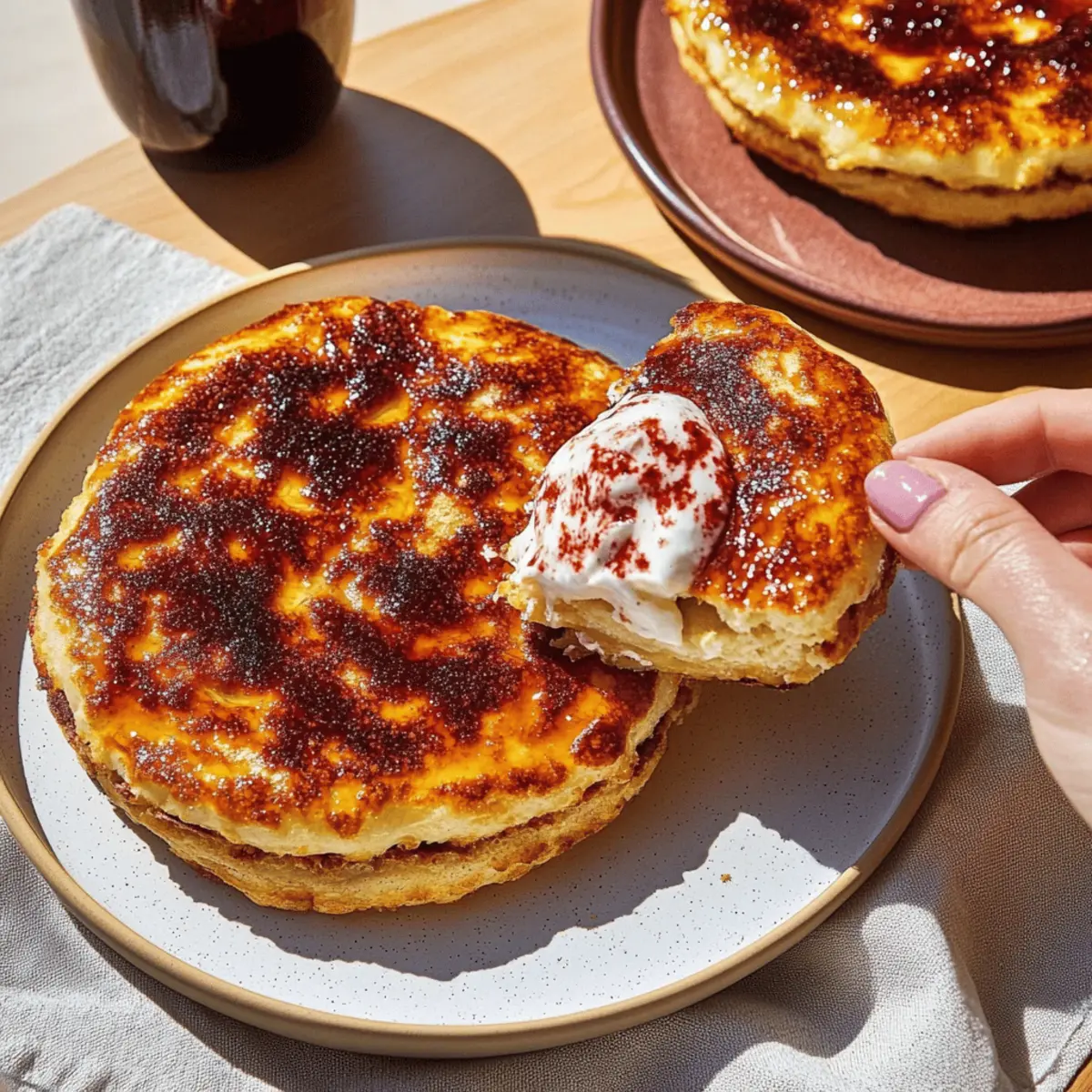 Chili Crisp Cottage Cheese Flatbreads