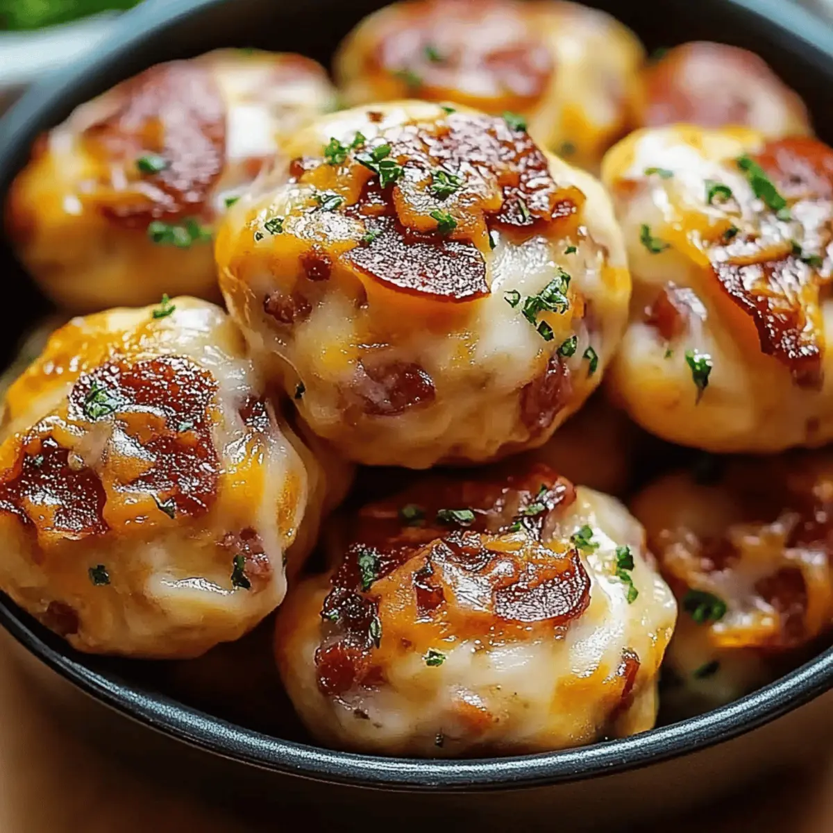 Beef Bacon & Cheddar Cheese Muffins