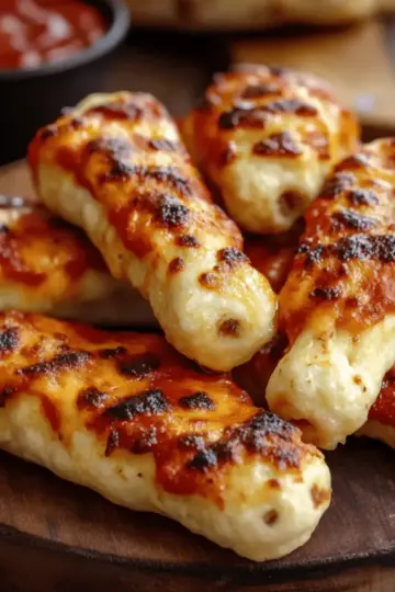 Cheesy Halloween Breadstick Bones