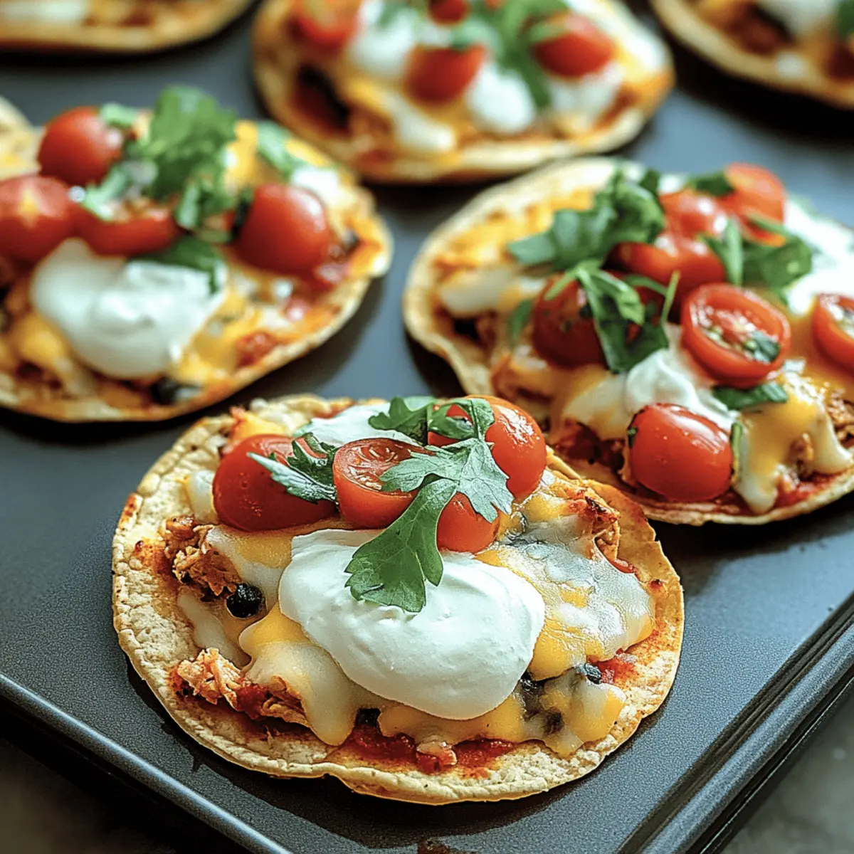 Mexican Rotisserie Chicken Tostadas