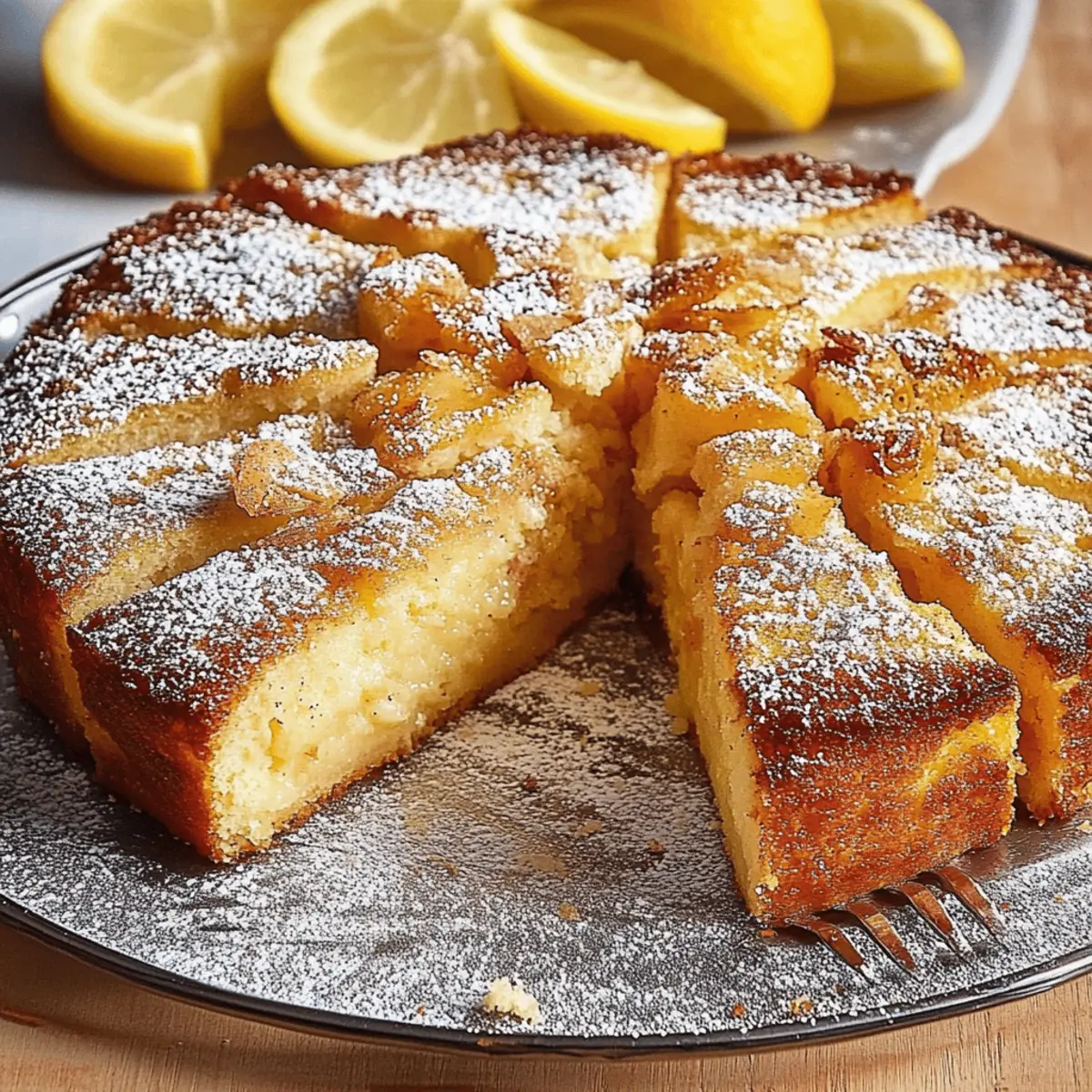 Pear and Almond Cake