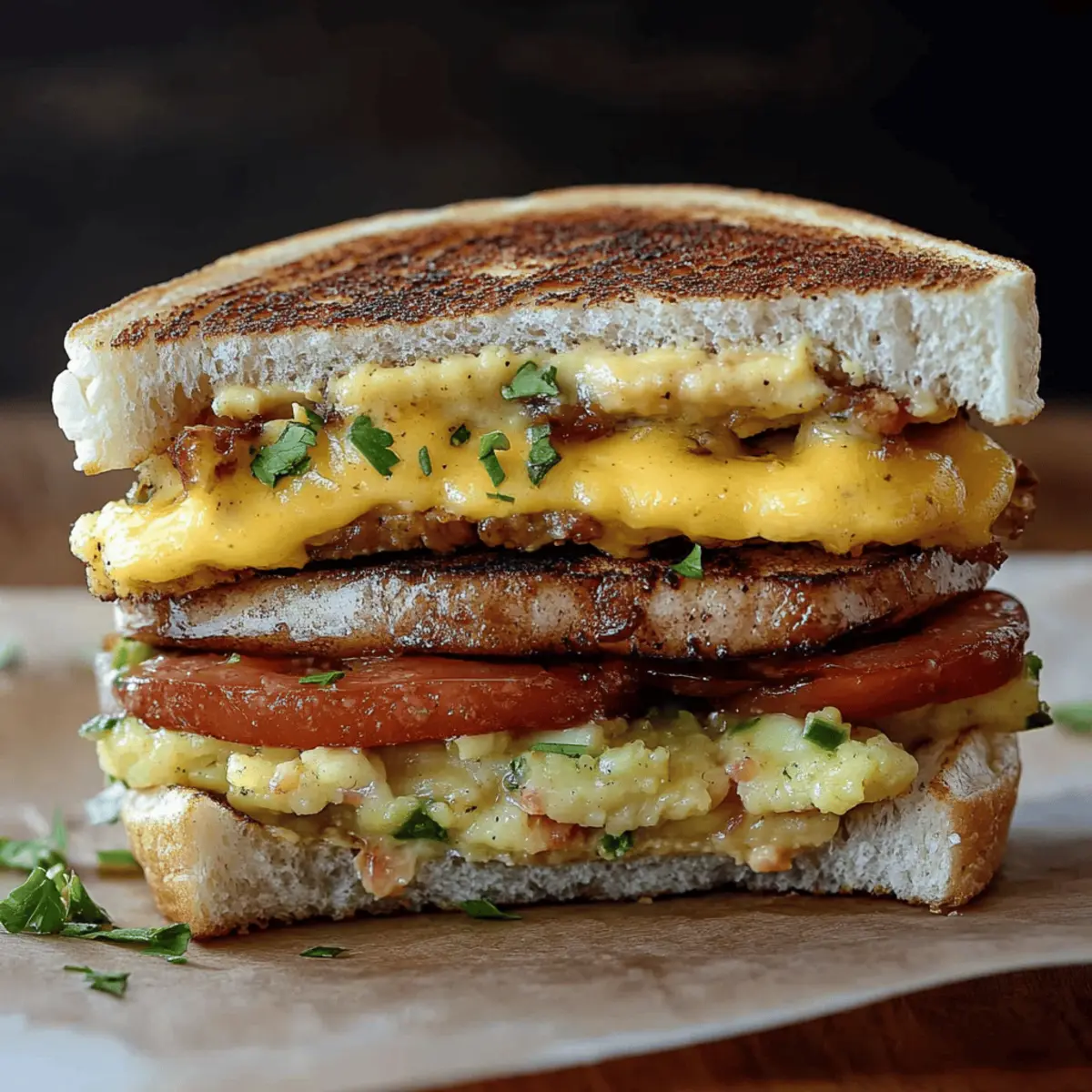 Breakfast Club Sandwich