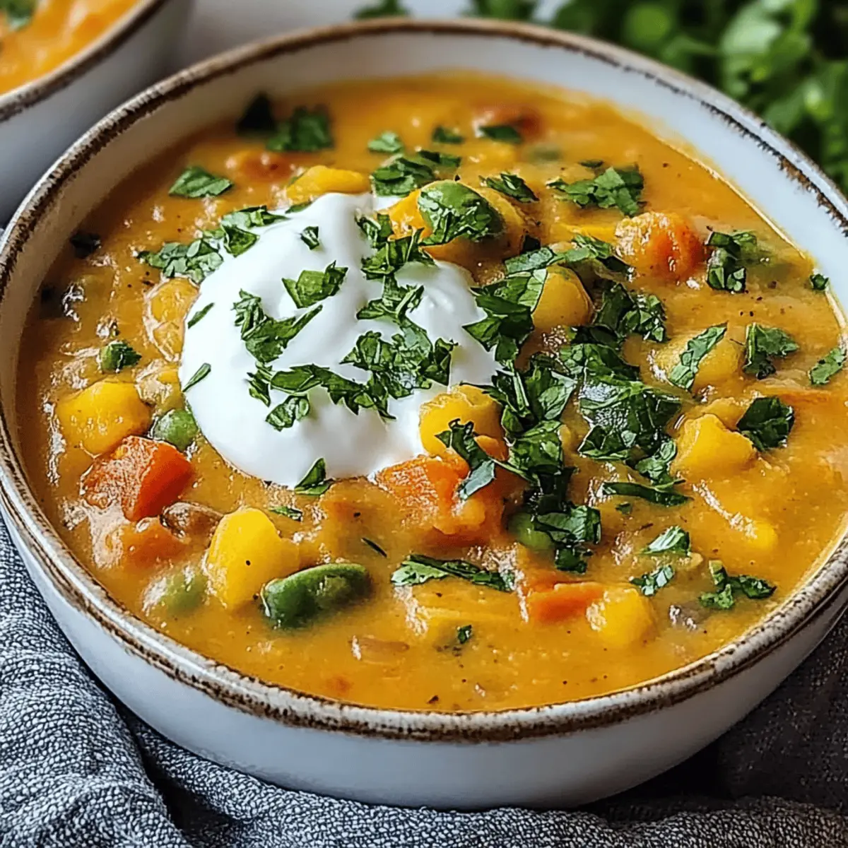 Turmeric Lentil Soup