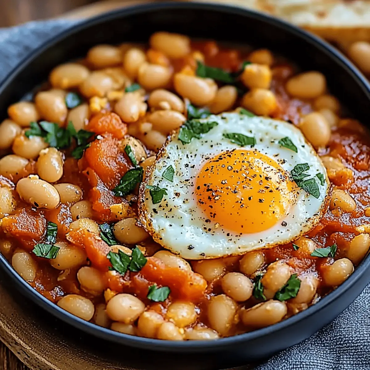 Spanish Beans & Eggs