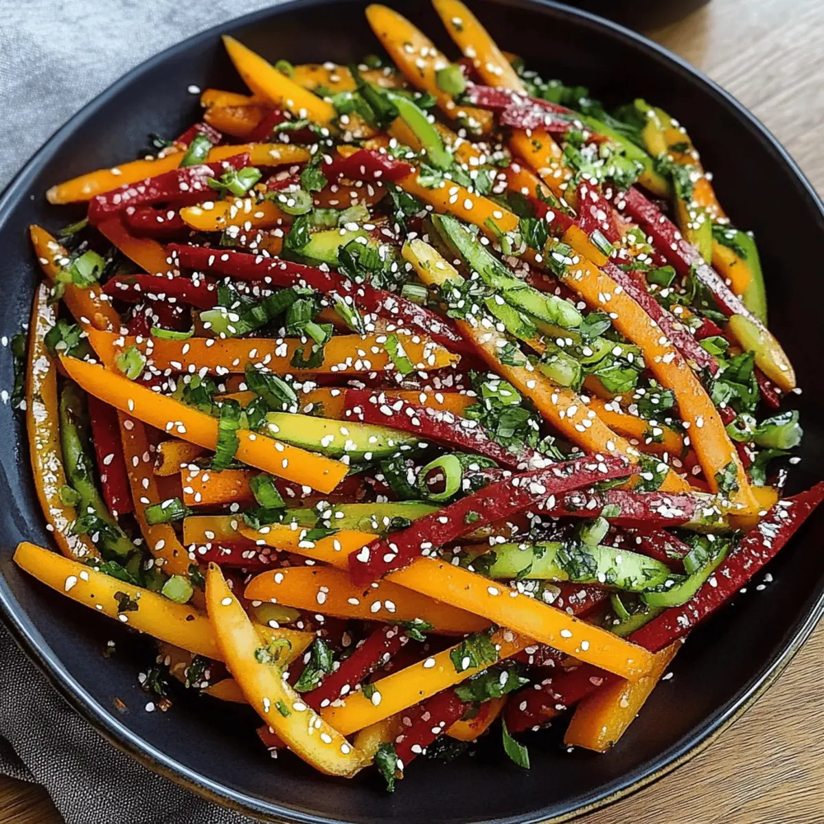 Carrot Sesame Salad