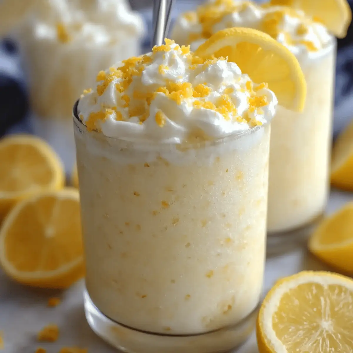 Frosted Lemonade