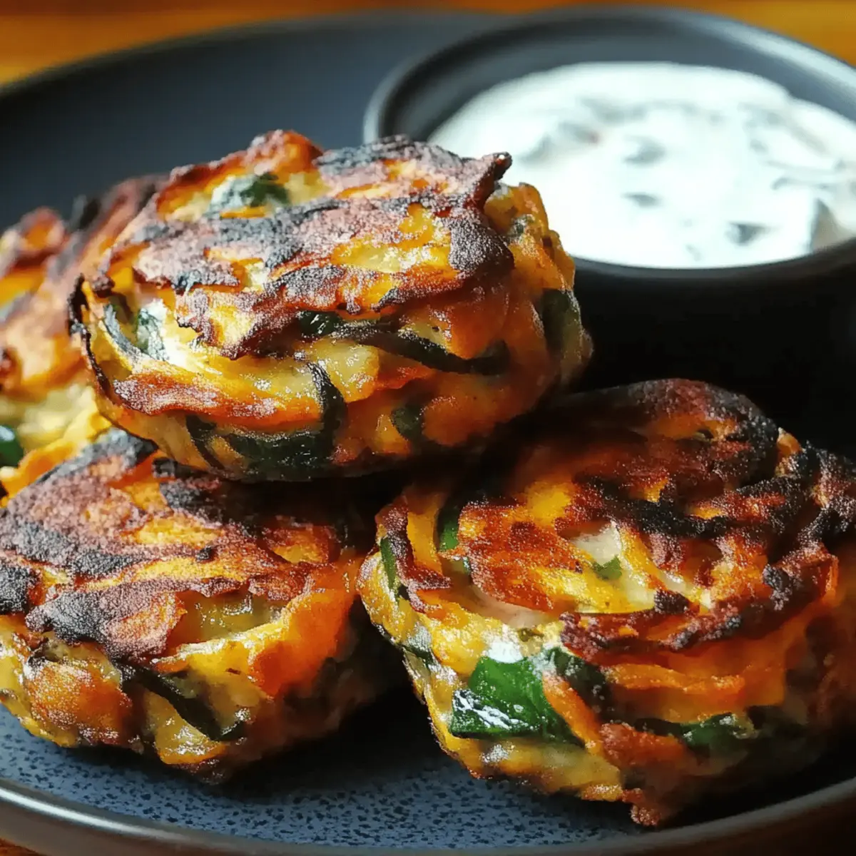Onion and Spinach Pakoras with Mint Raita