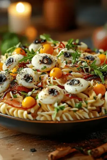 Eyeball Pasta Salad