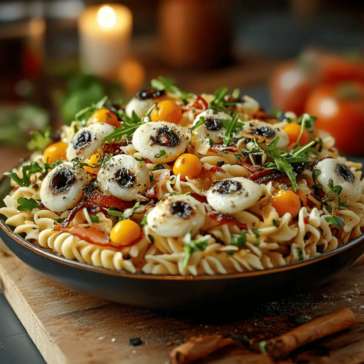 Eyeball Pasta Salad