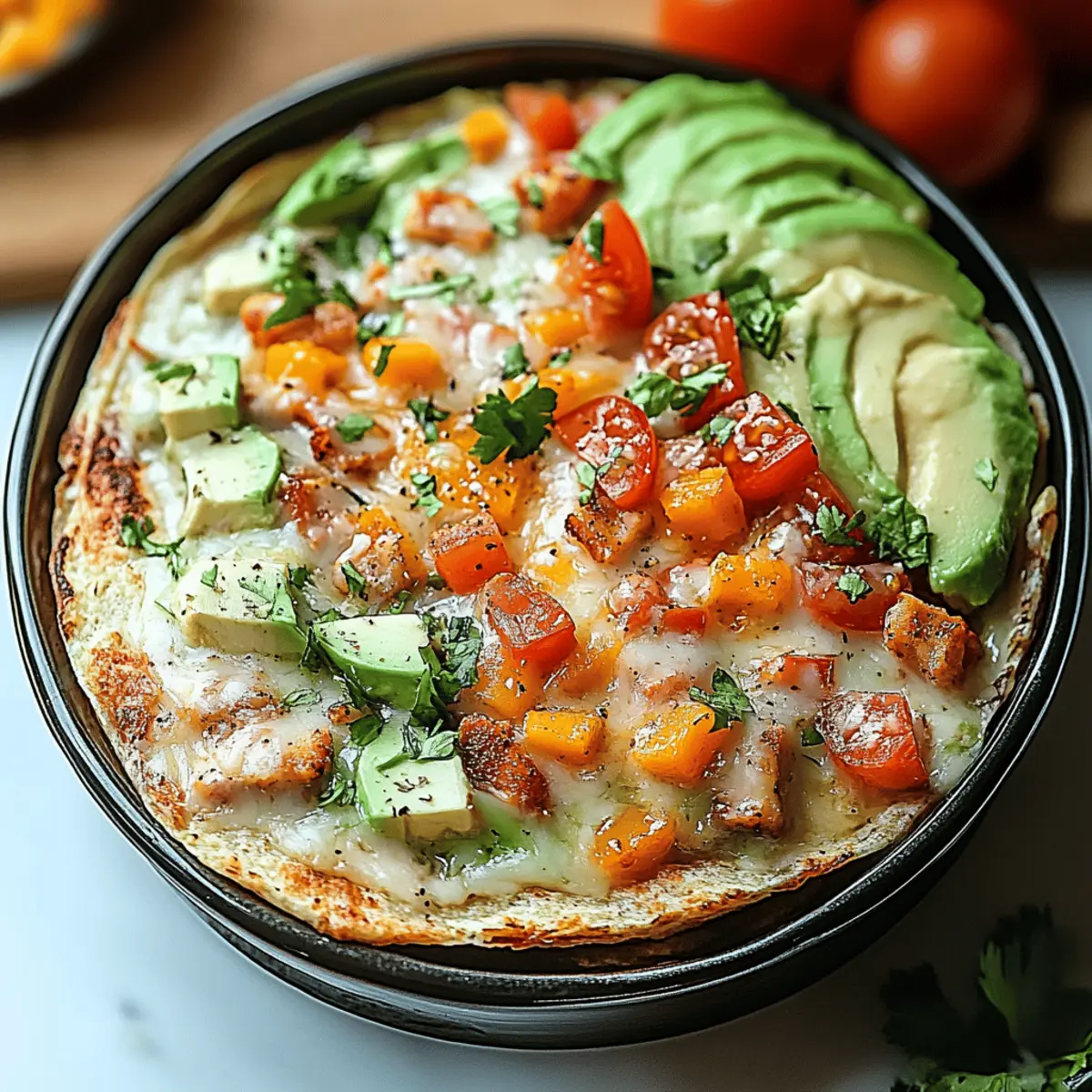 Chicken Avocado Ranch Burritos