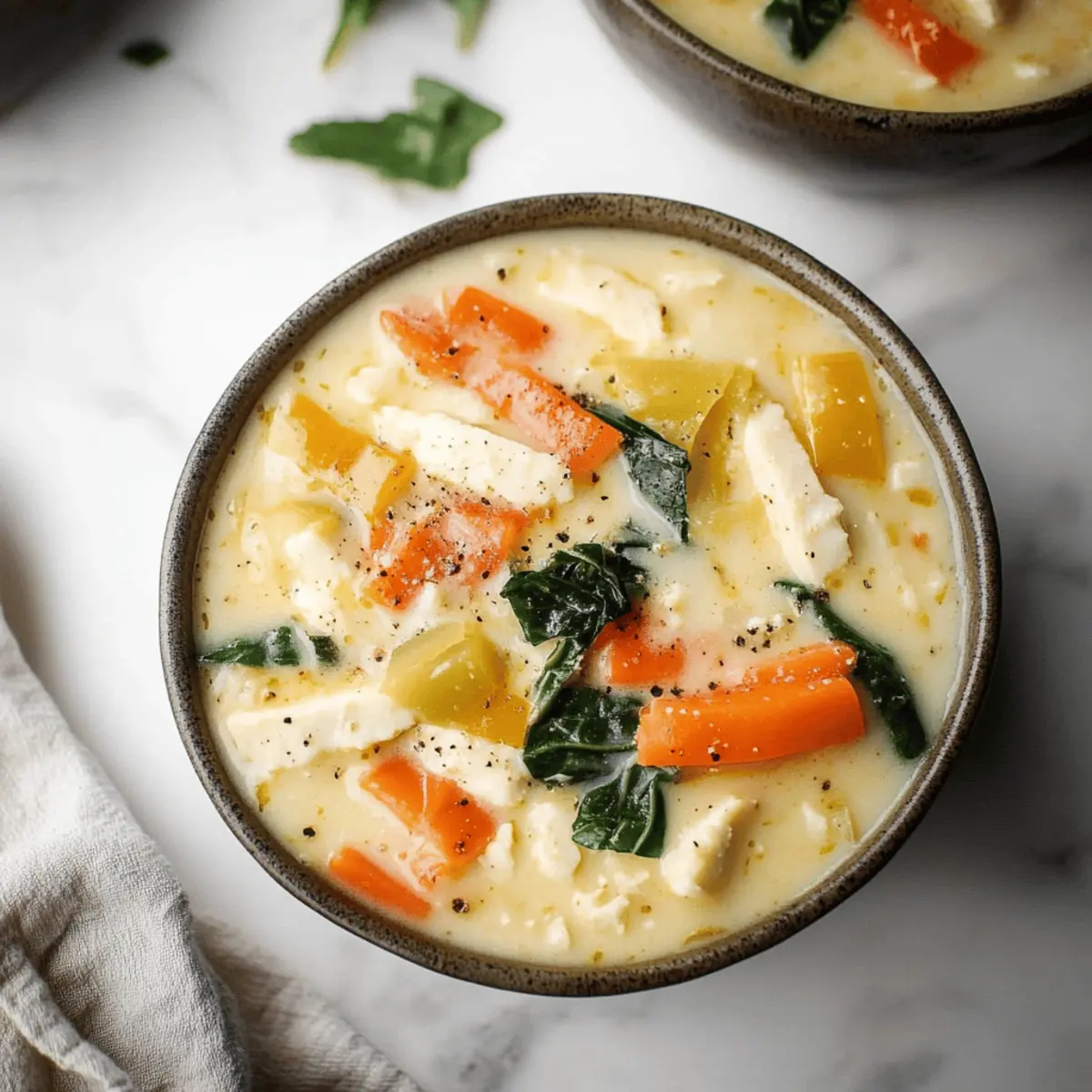 Creamy Turkey Orzo Soup