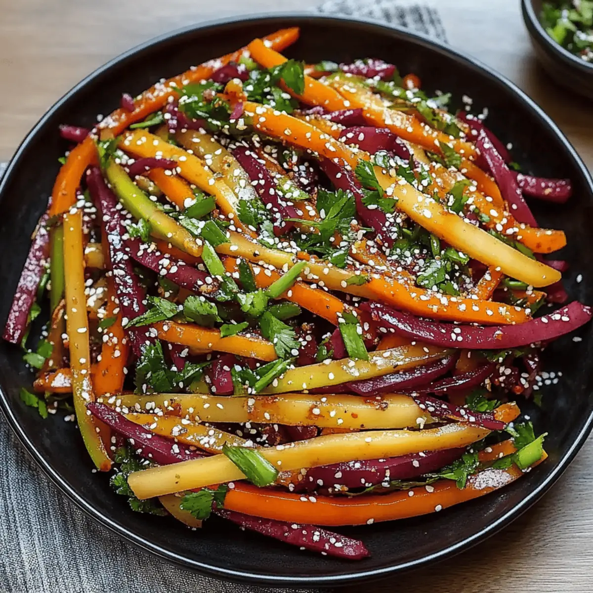 Carrot Sesame Salad