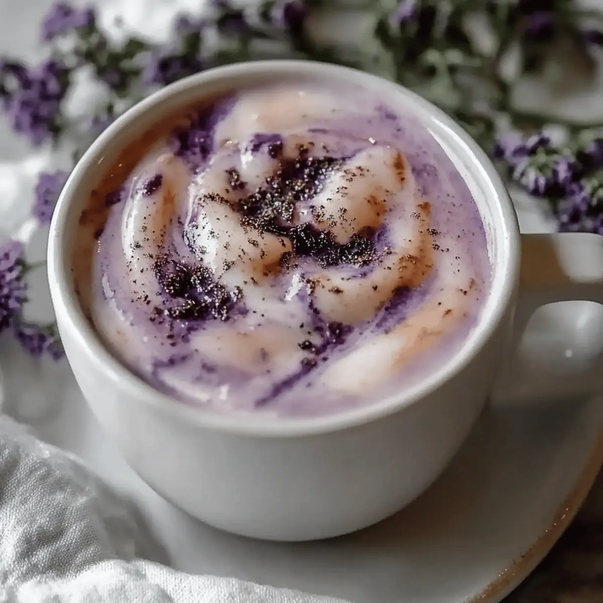 Lavender Cream Cold Foam