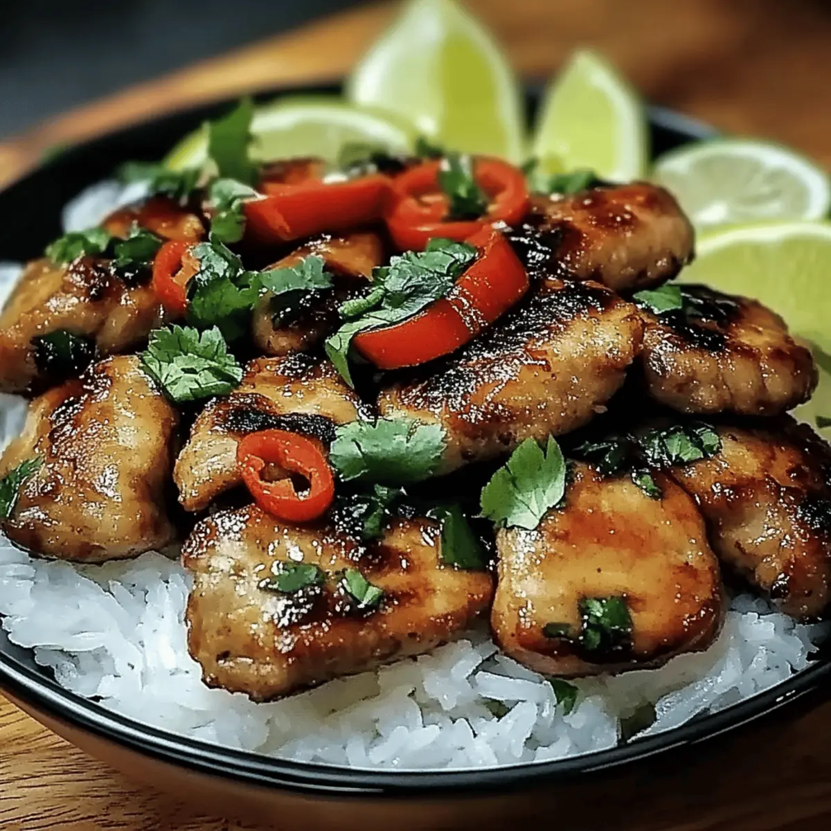 Juicy Lemongrass Chicken Vietnamese Style
