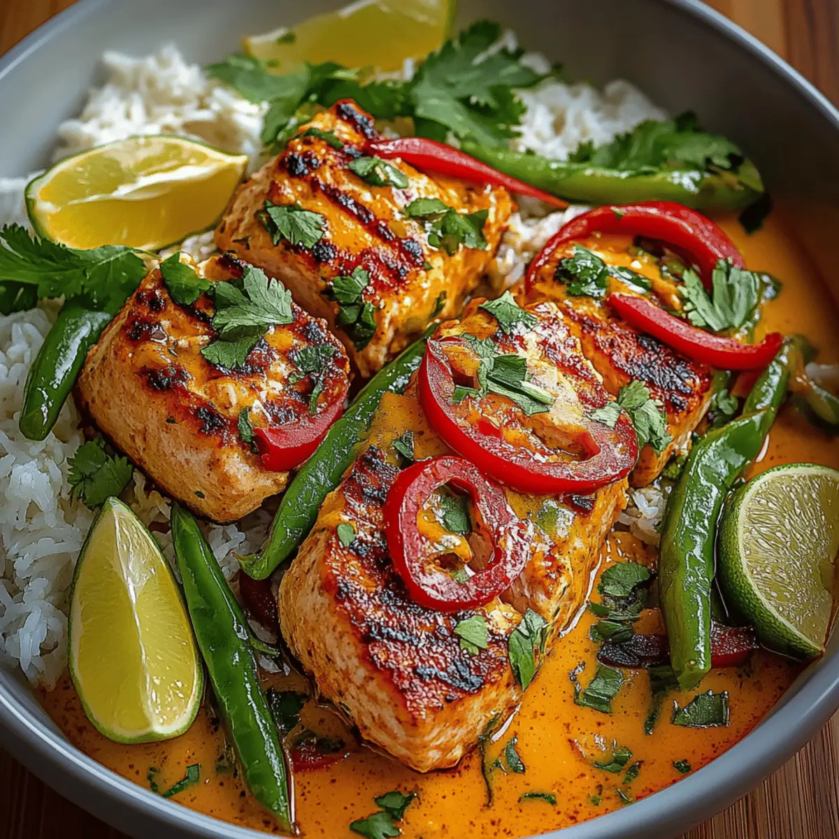 Coconut Curry Salmon