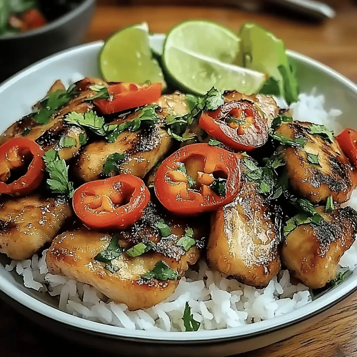 Juicy Lemongrass Chicken Vietnamese Style