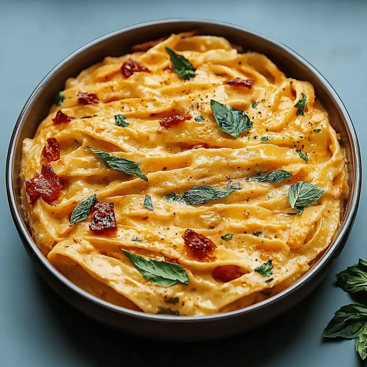 Creamy Sun-Dried Tomato Vegan Pasta