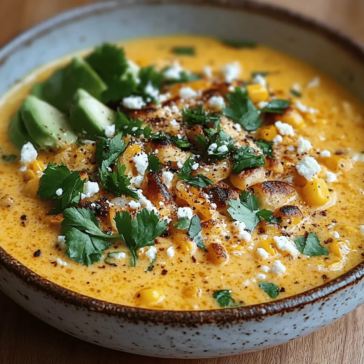 Mexican Street Corn Soup