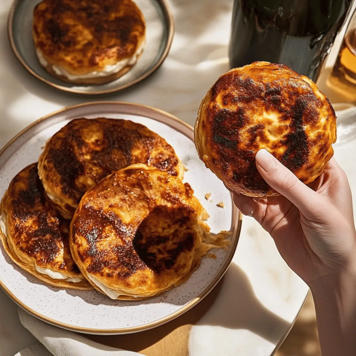 Chili Crisp Cottage Cheese Flatbreads