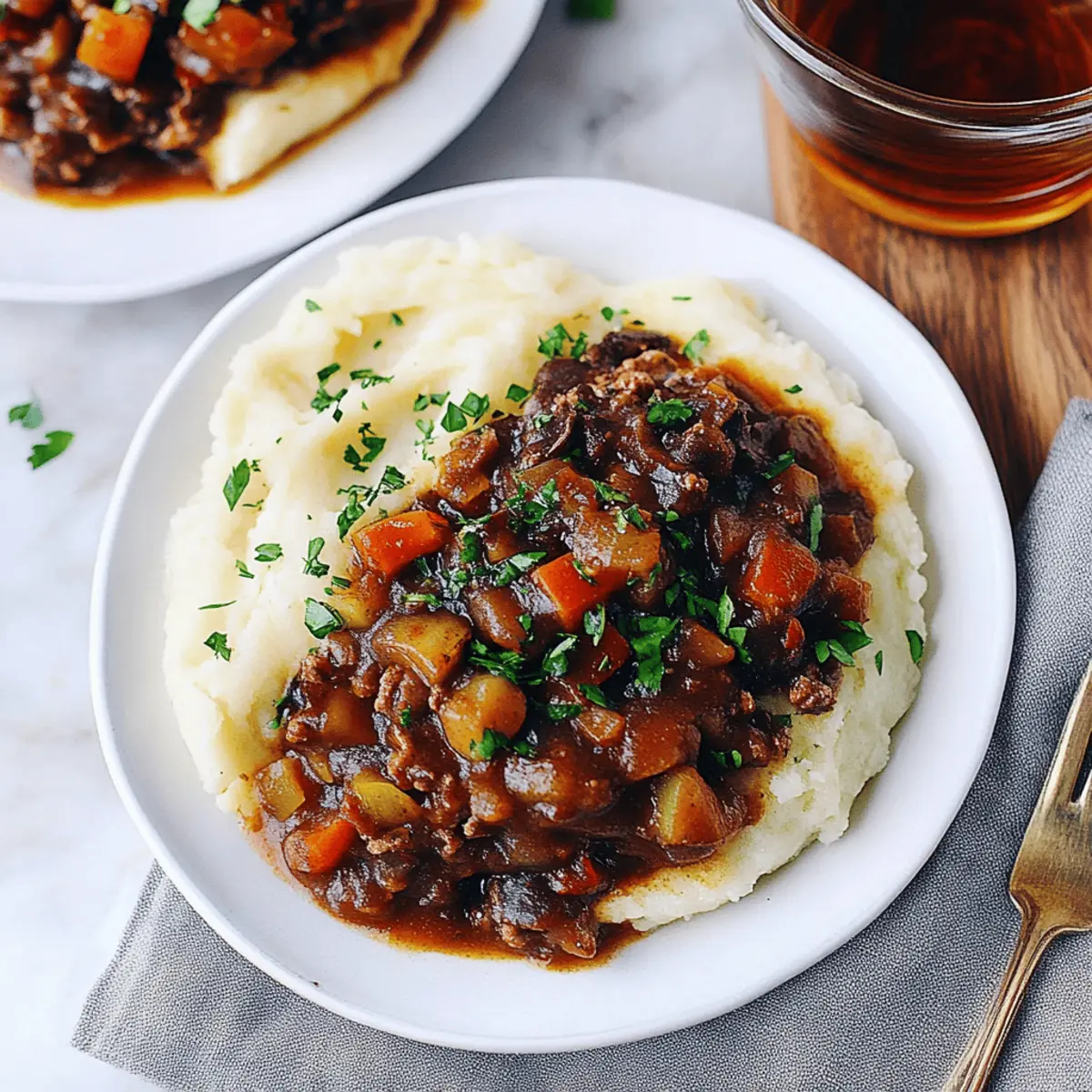 Vegan Mushroom Bourguignon