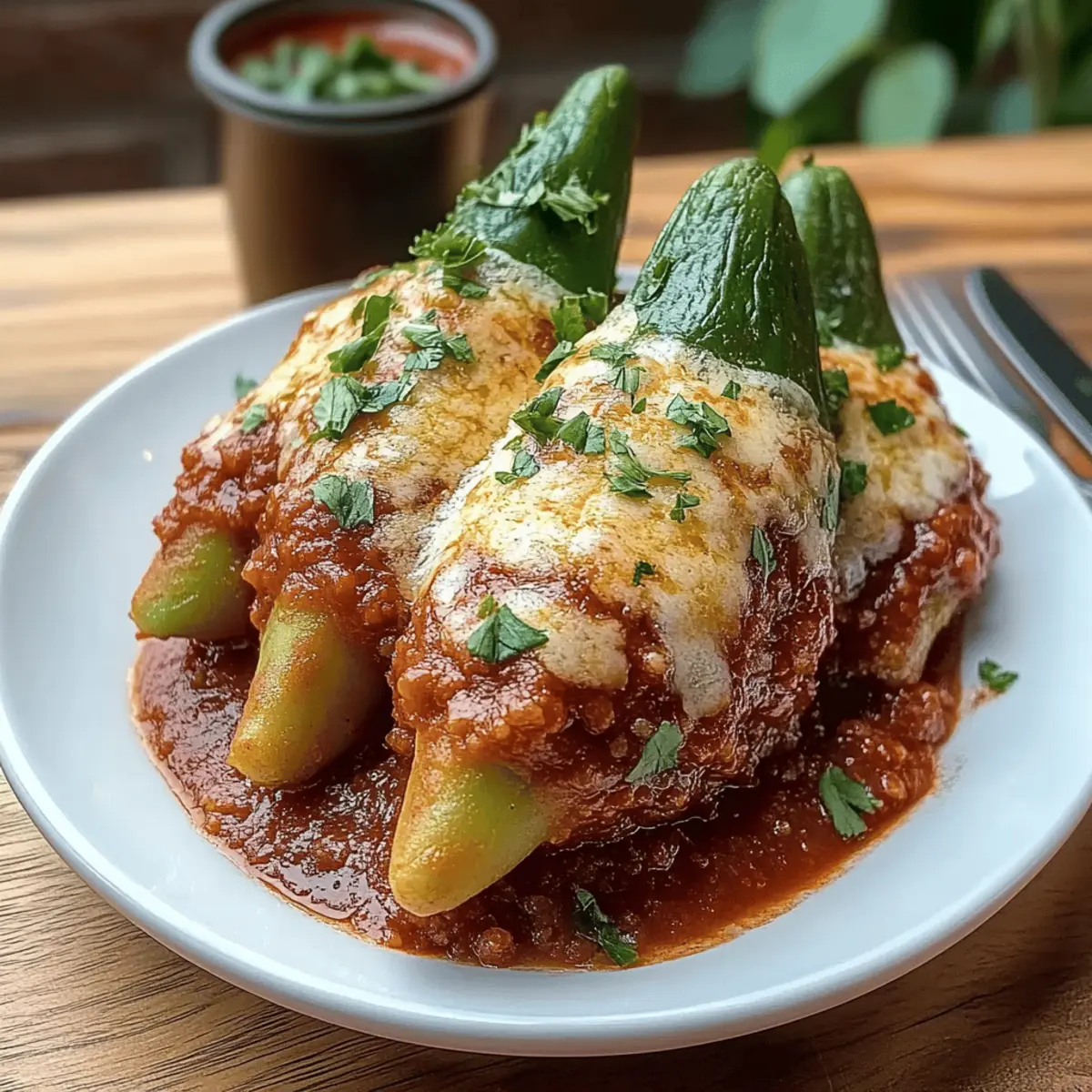 Cheesy Hatch Chile Rellenos