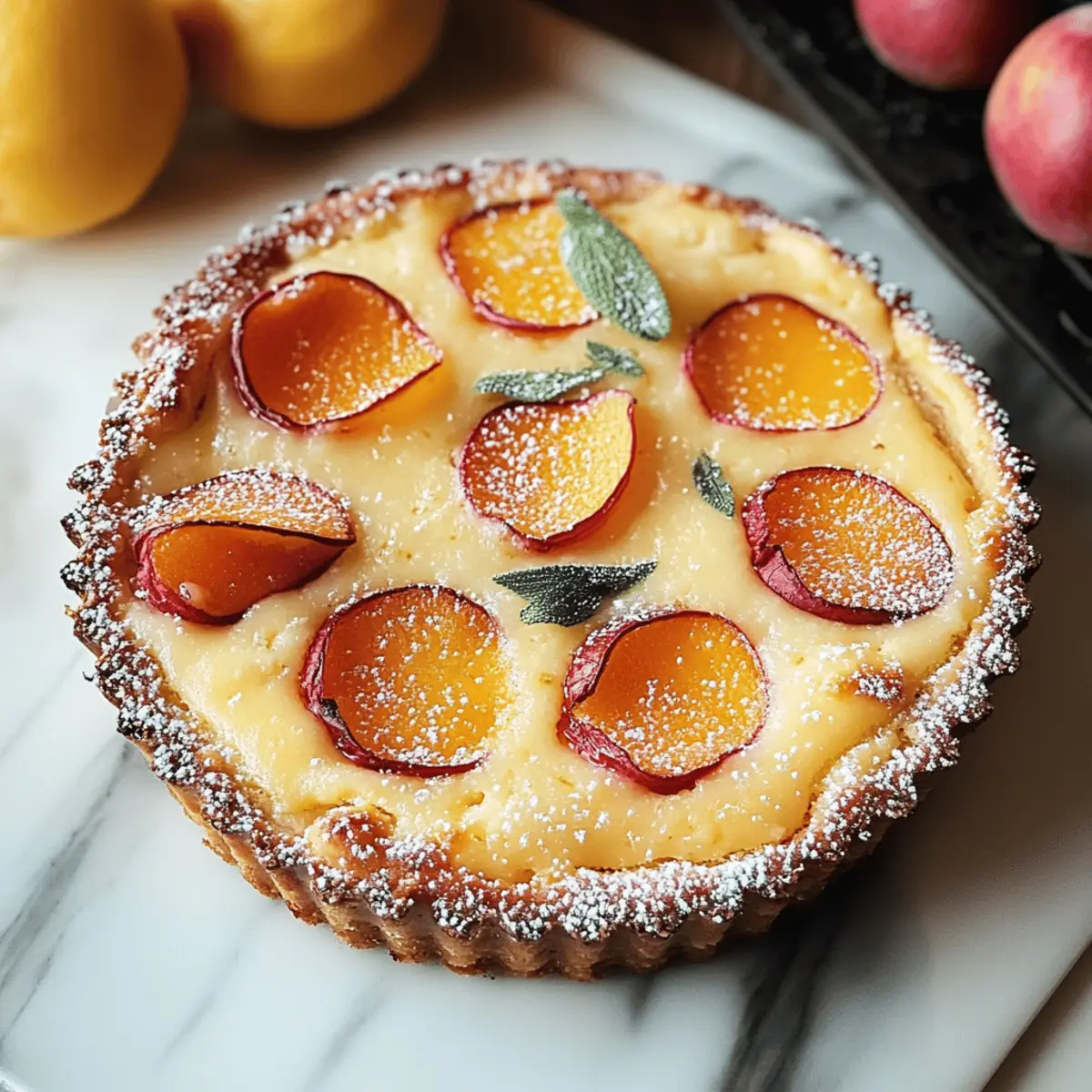 Fresh Peach Cake