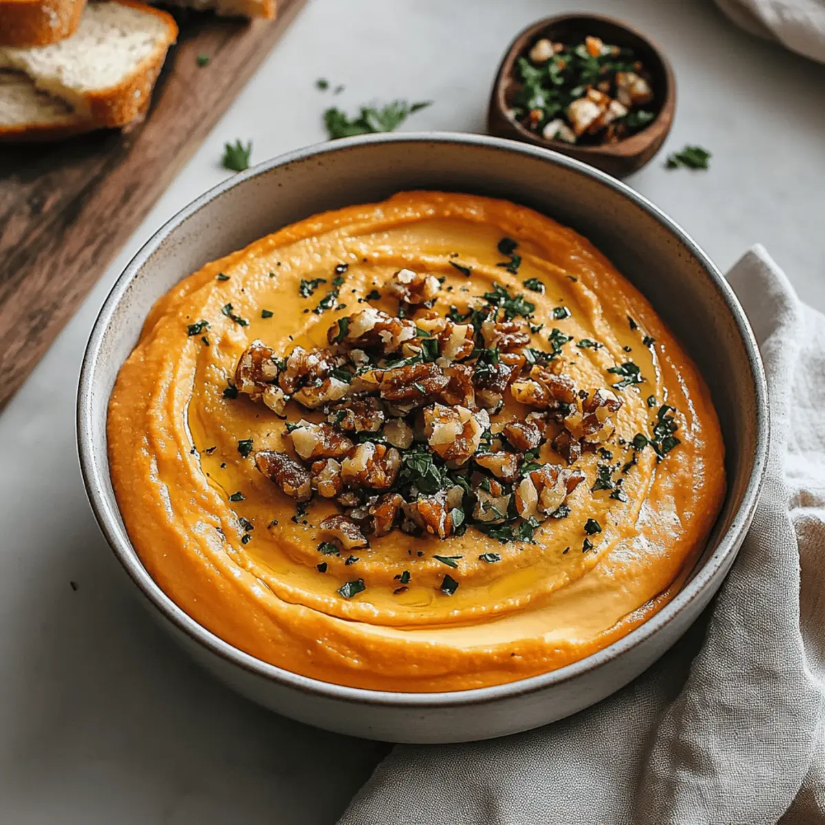 Pumpkin Whipped Feta Dip