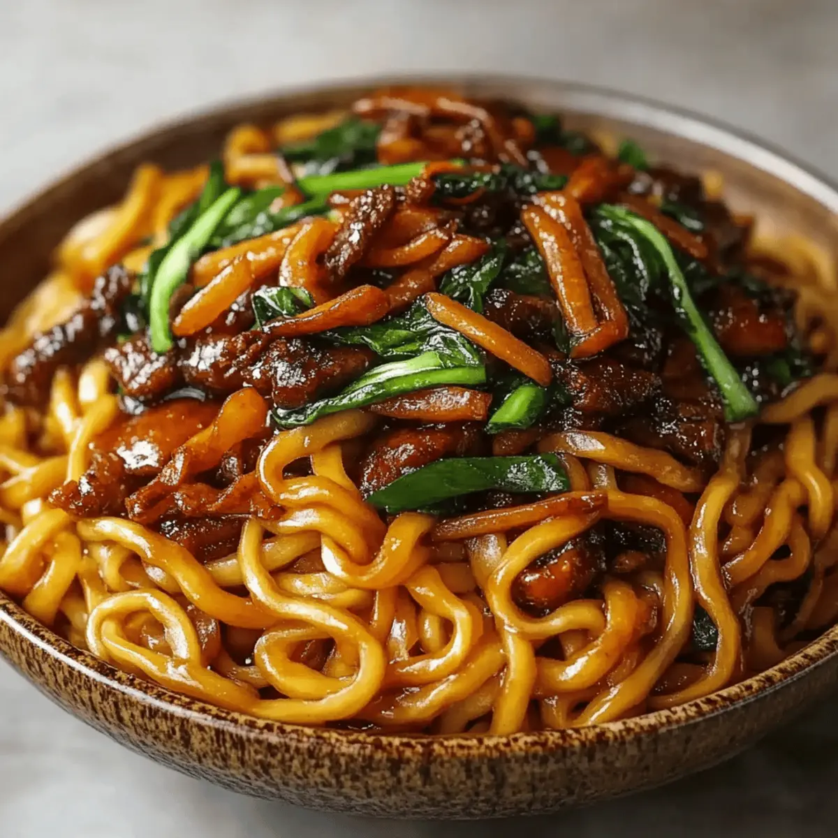Shanghai Fried Noodles