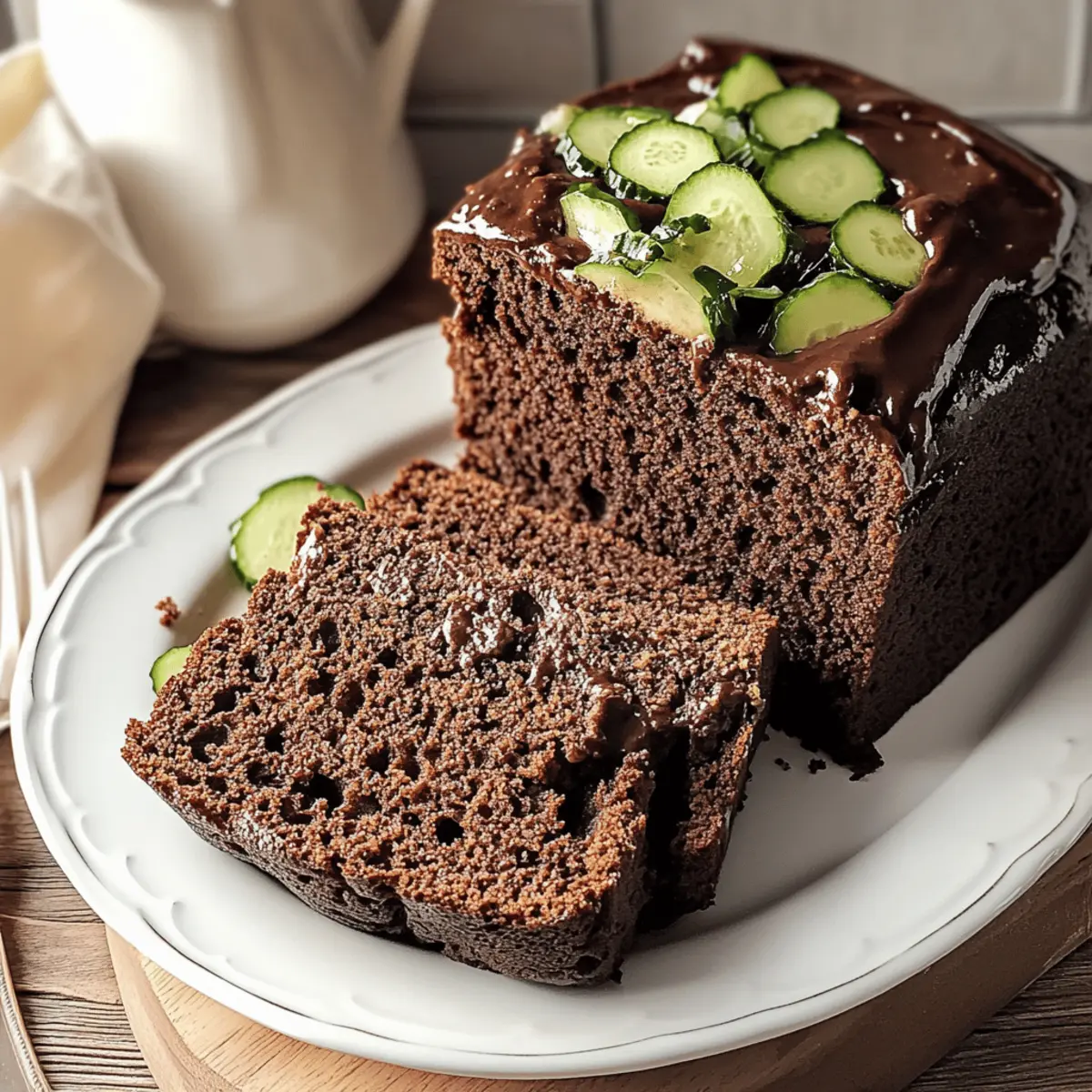Double Chocolate Zucchini Bread