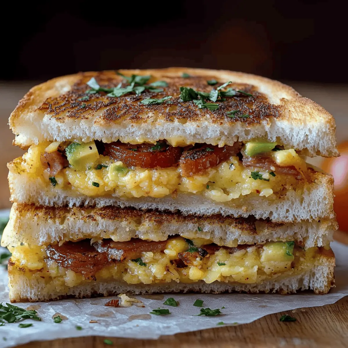Breakfast Club Sandwich
