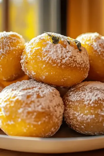 Baked Pumpkin Donut Holes