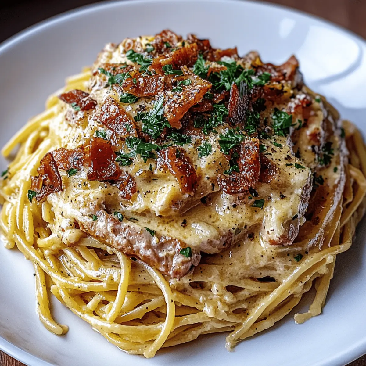 CrockPot Chicken Spaghetti