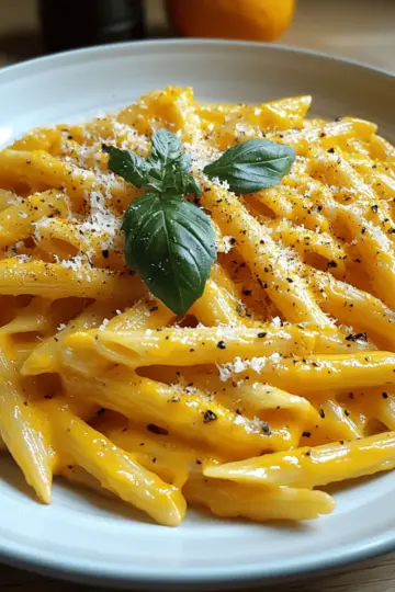 Cheesy Orange Pasta