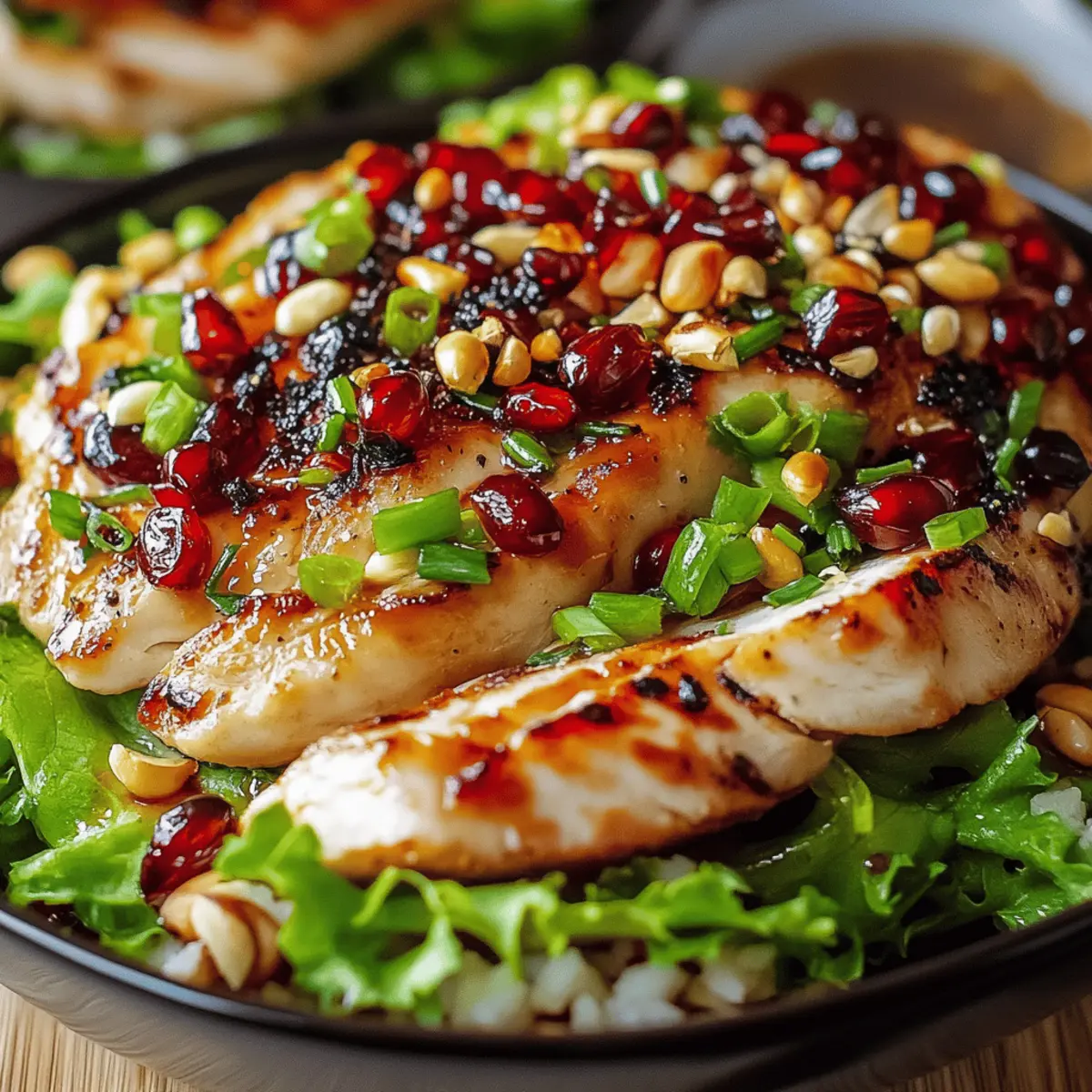 Asian Chicken Cranberry Salad