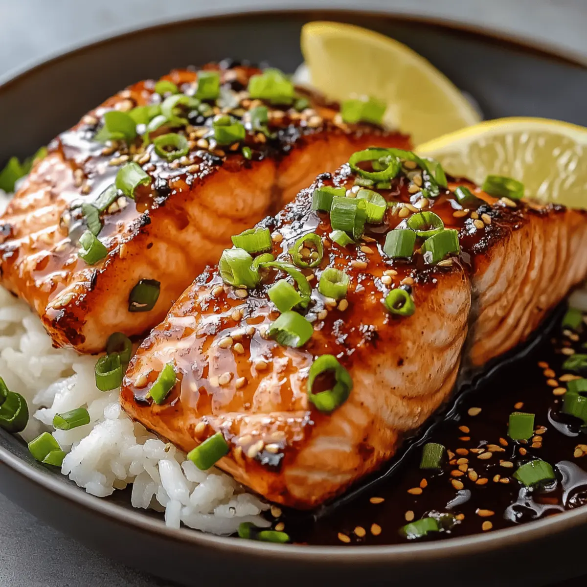 Baked Teriyaki Salmon