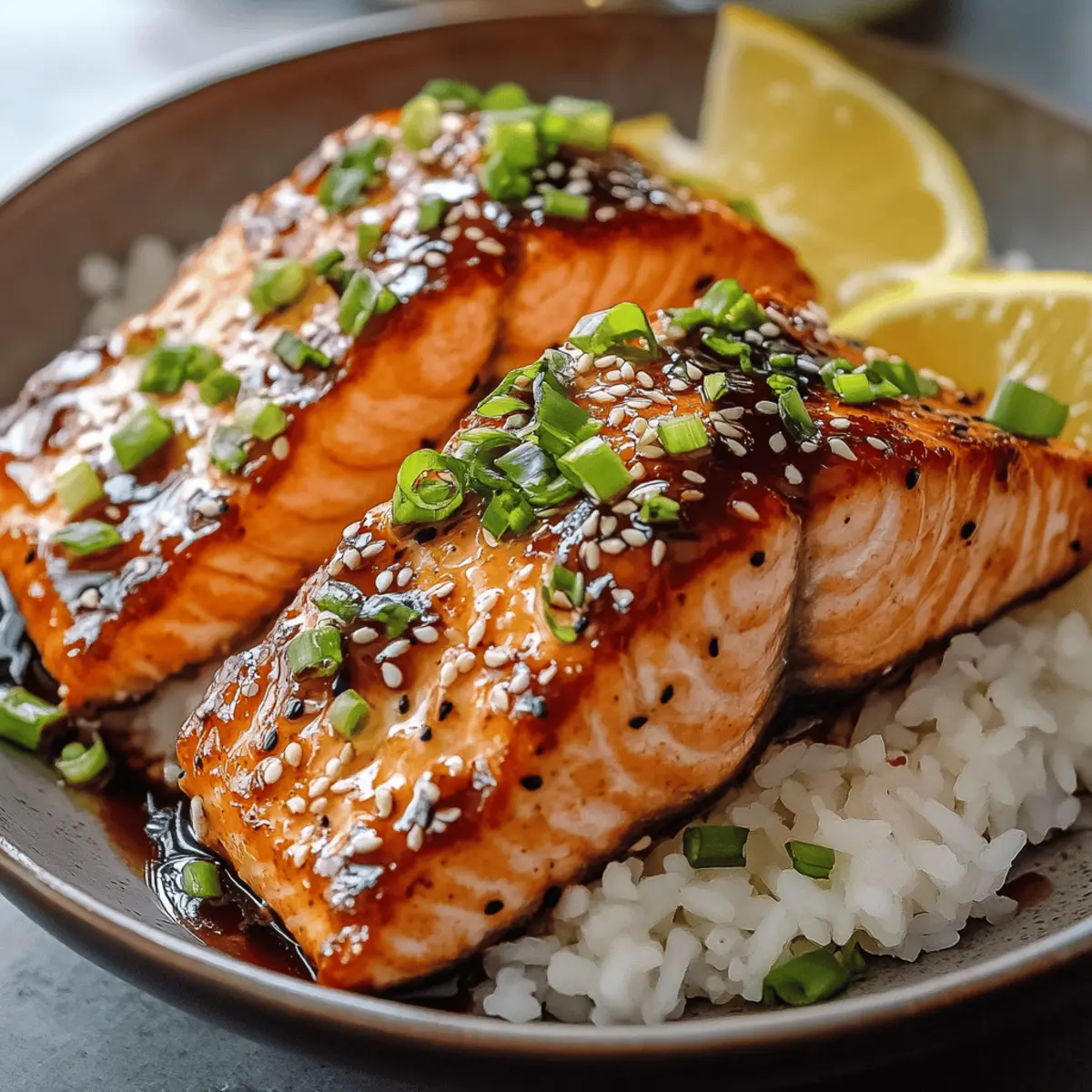 Baked Teriyaki Salmon