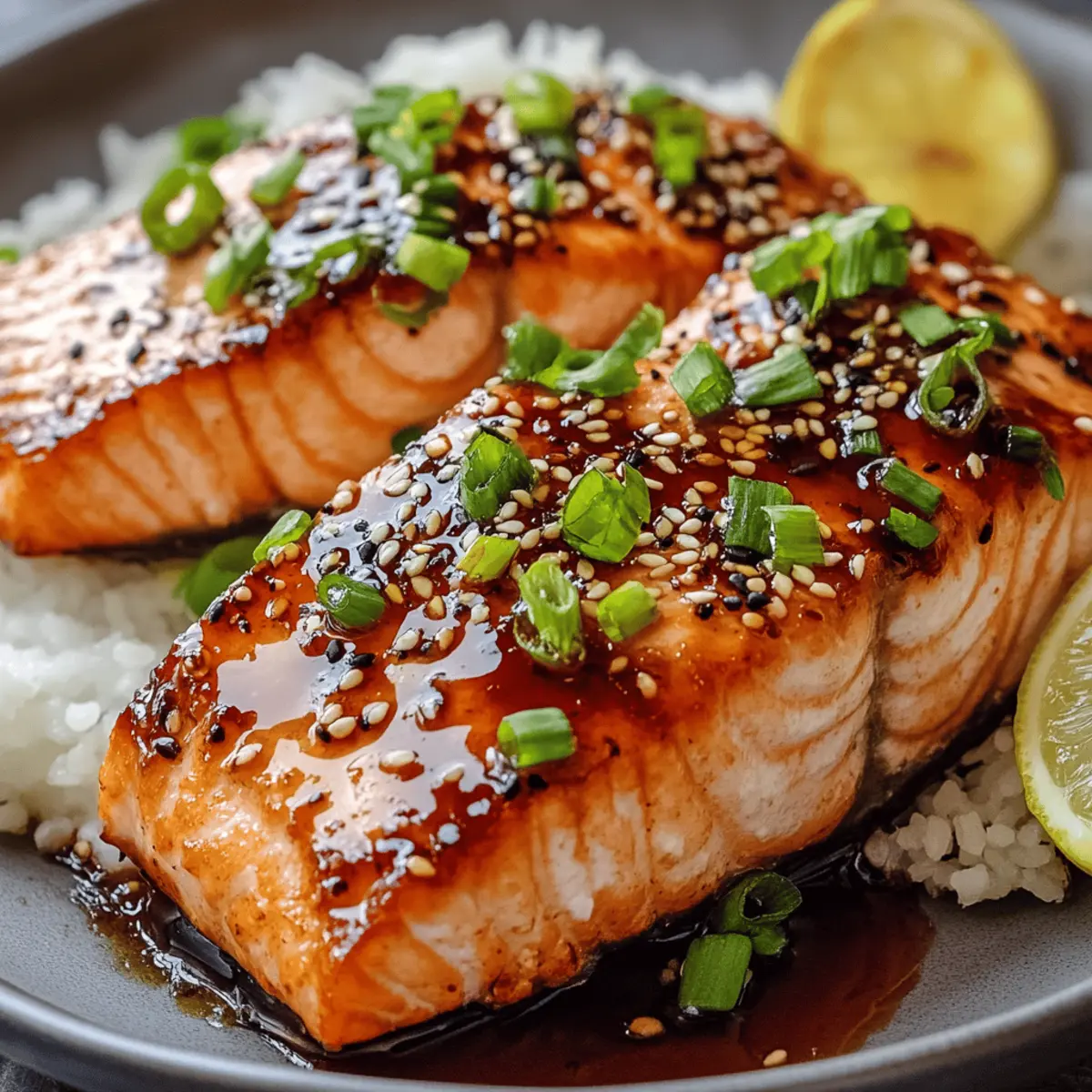 Baked Teriyaki Salmon