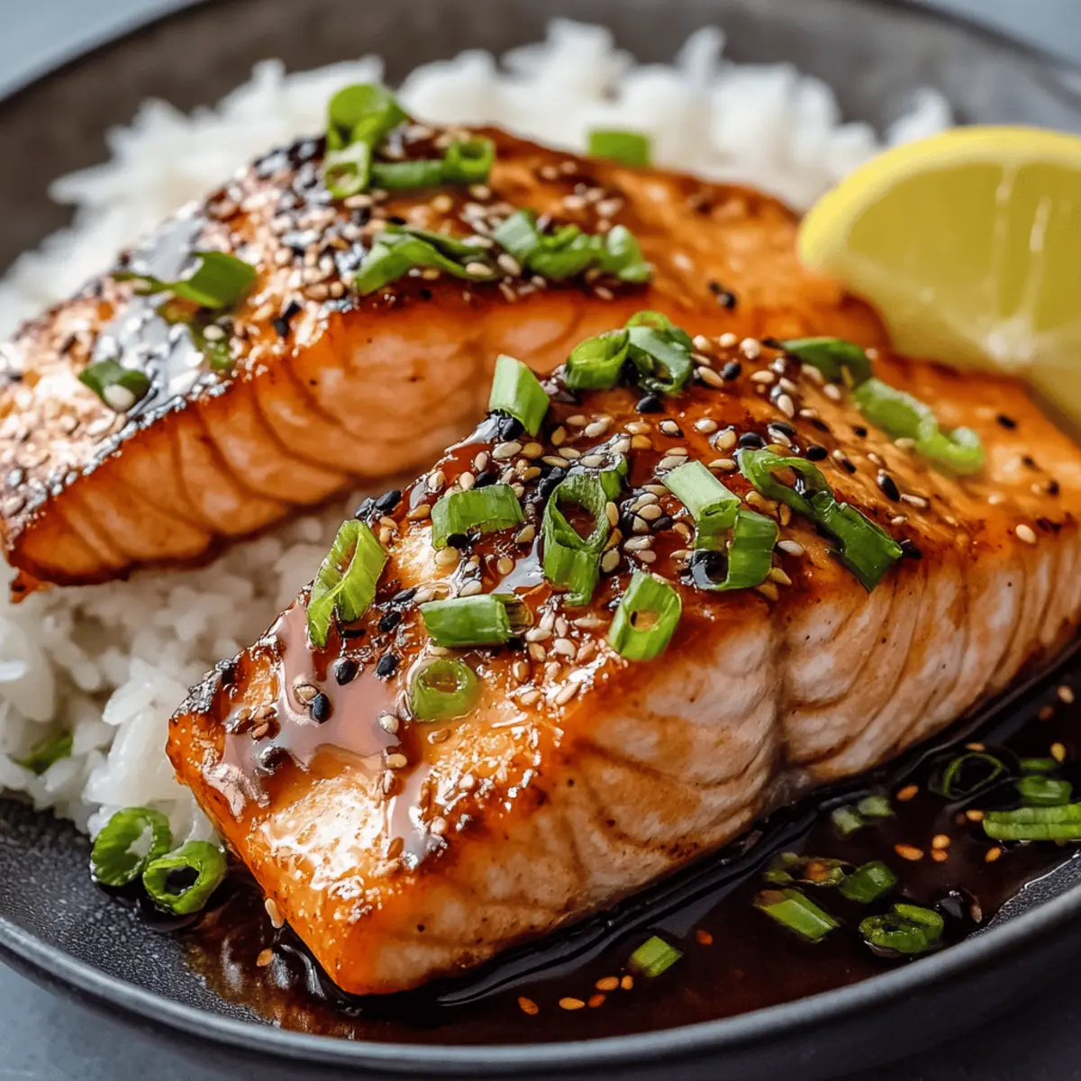 Baked Teriyaki Salmon