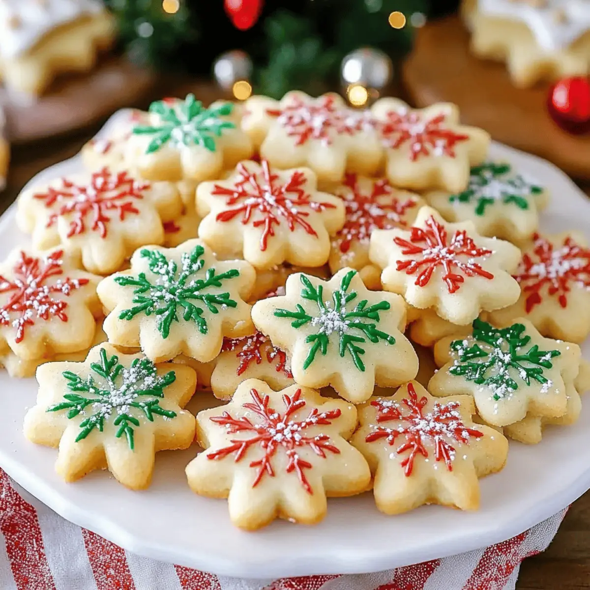 Buttery Spritz Cookies