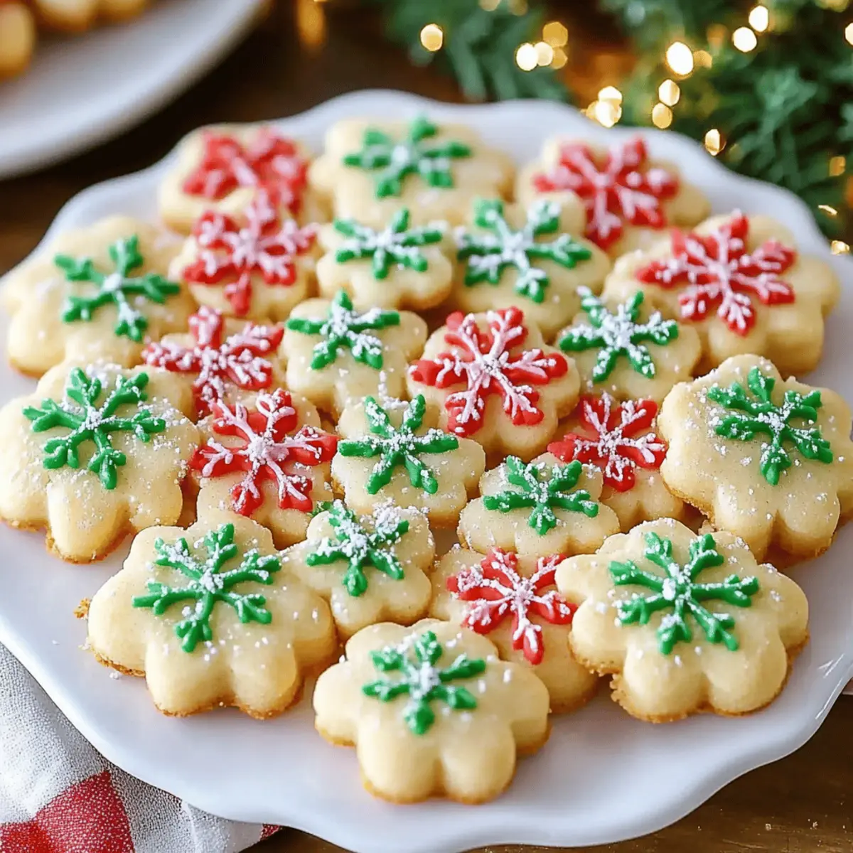 Buttery Spritz Cookies
