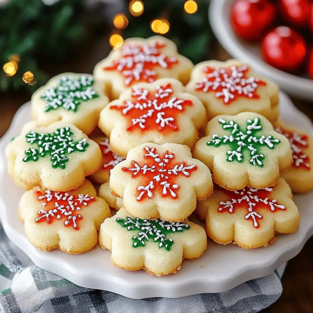 Buttery Spritz Cookies