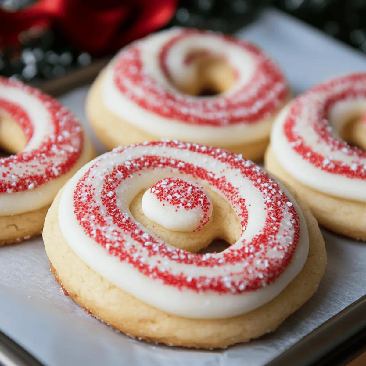 Candy Cane Cookies