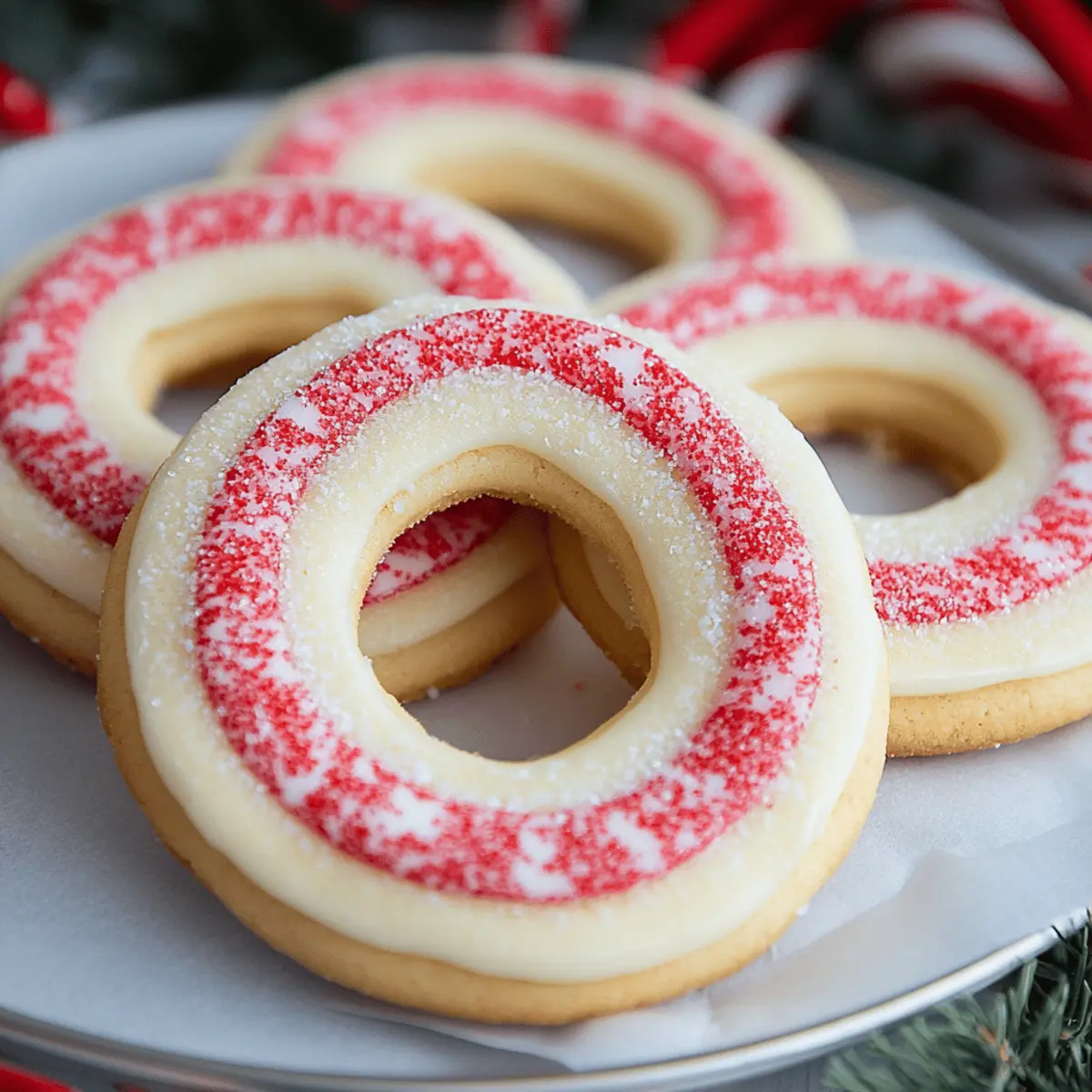 Candy Cane Cookies