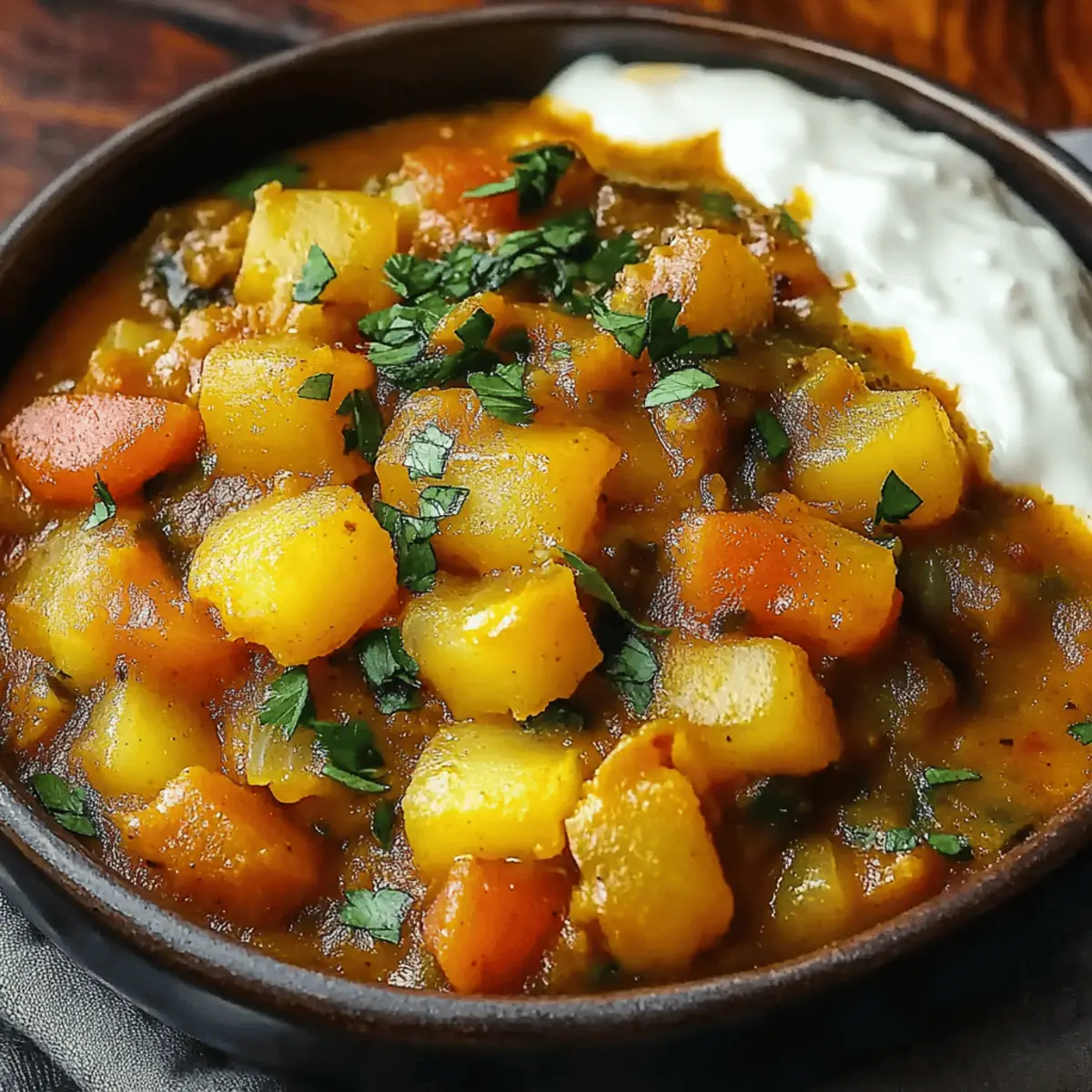 Caribbean Vegetable Curry