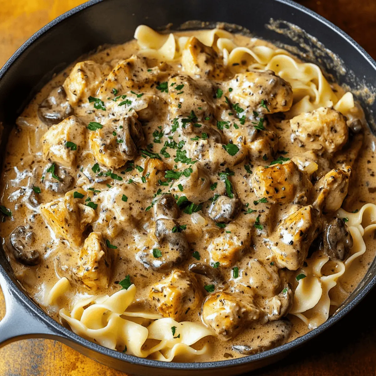 Chicken Stroganoff
