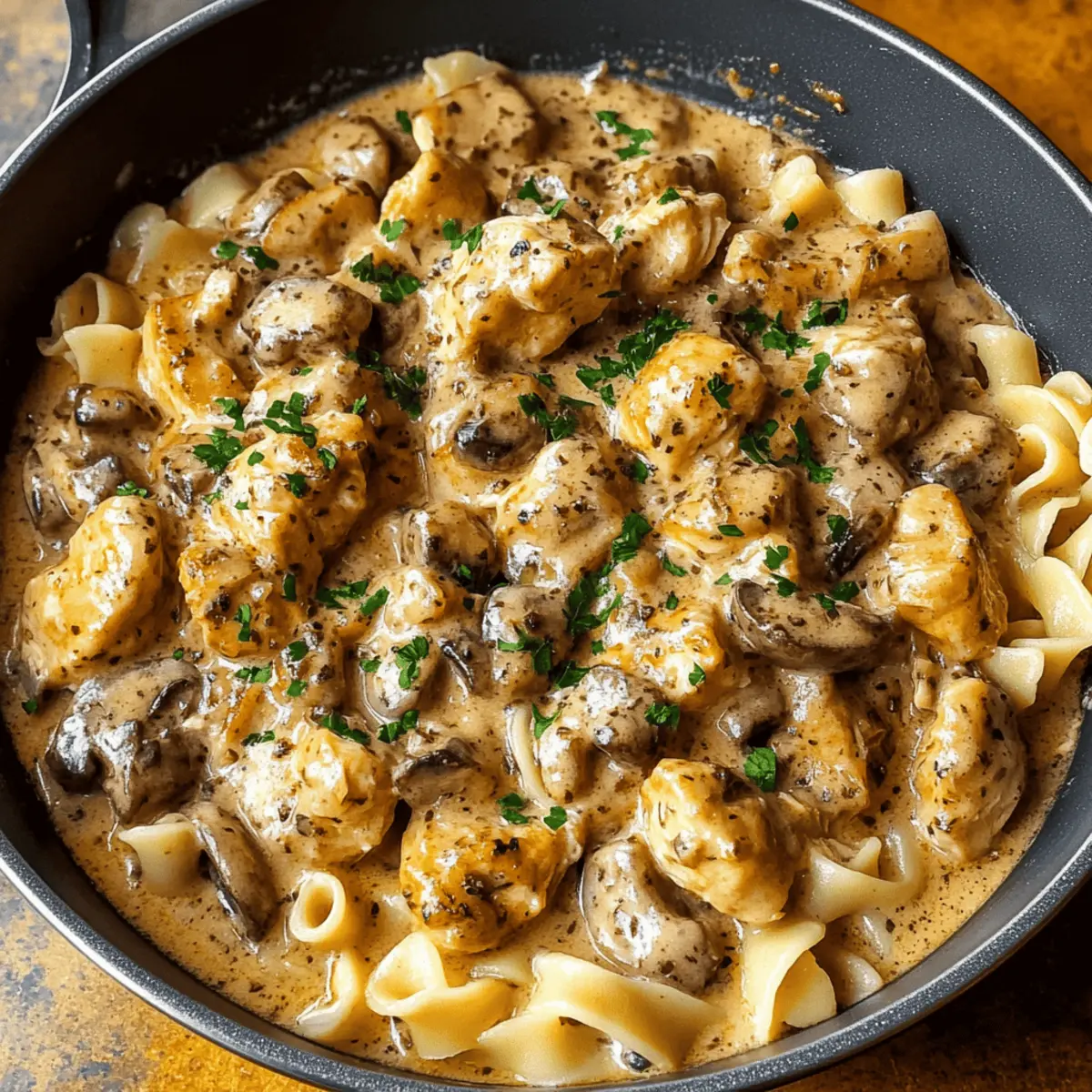 Chicken Stroganoff