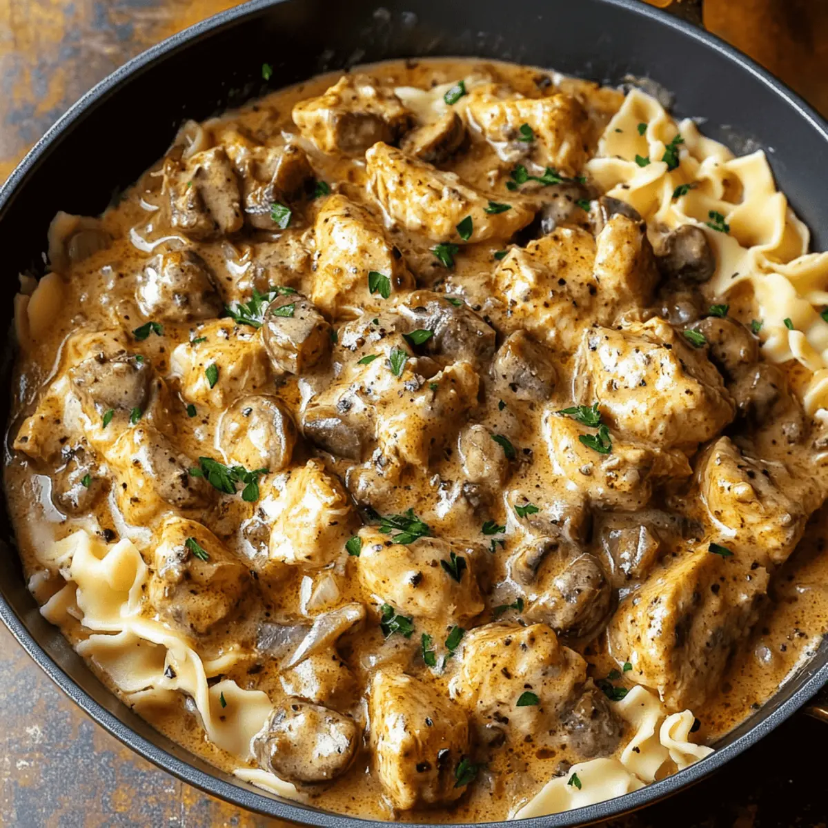 Chicken Stroganoff