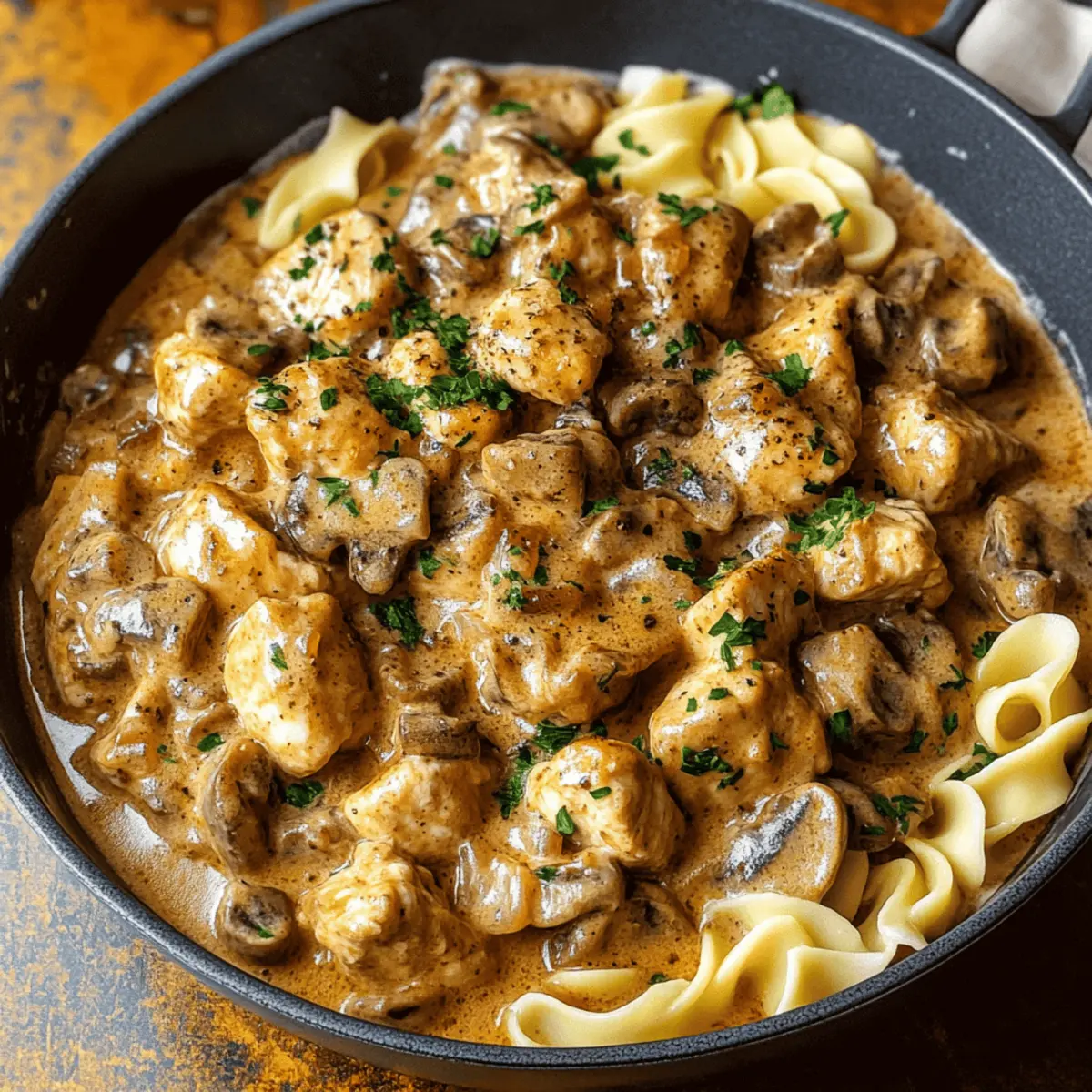 Chicken Stroganoff