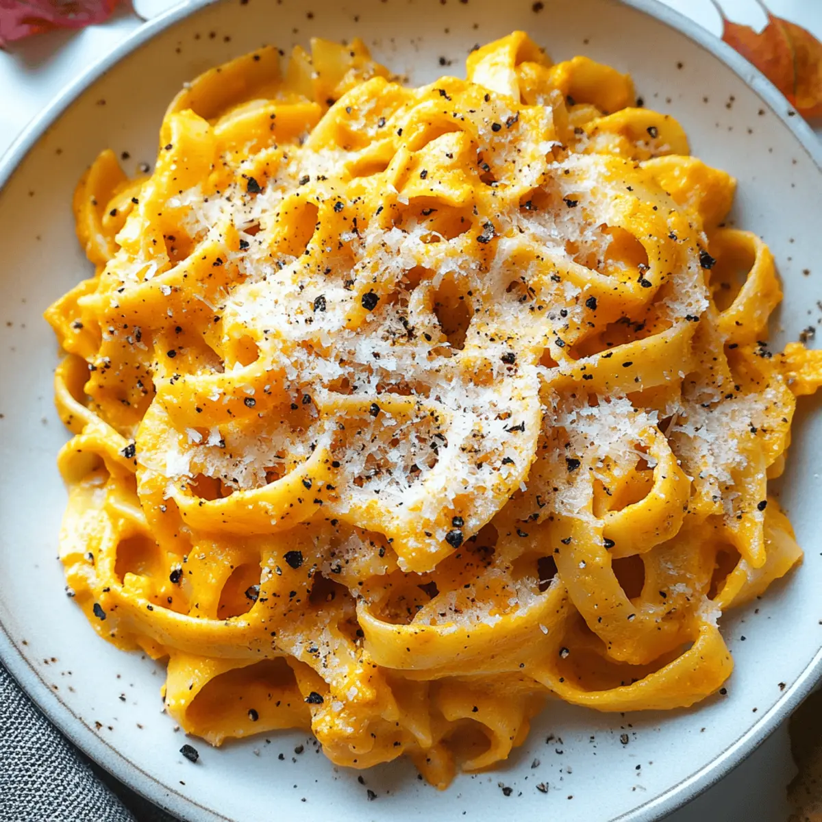 Creamy Pumpkin Pasta
